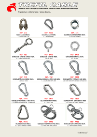 Disponemos de una alta gama de accesorios en acero inoxidable, fabricación de tirantes a medida en cable de acero inoxidable para distintos usos, barandillas, riostras, cables para líneas de vida inoxidable Disponemos de una alta gama de accesorios en acero inoxidable, fabricación de tirantes a medida en cable de acero inoxidable para distintos usos, barandillas, riostras, cables para líneas de vida inoxidable