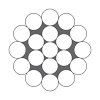 Cable de acero 1x19 Cable de acero 1x19
