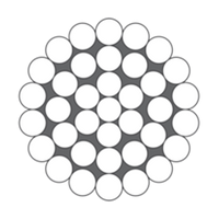 Cable de acero 1x37 Cable de acero 1x37