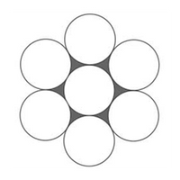 Cable de acero 1x7 Cable de acero 1x7