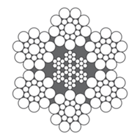 Cable de acero 6x19S-IWRC Cable de acero 6x19S-IWRC