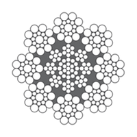 Cable de acero 8x19S-IWR Cable de acero 8x19S-IWR