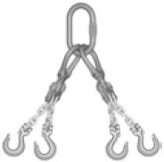 Eslinga de cadena de 4 ramales con Eliminator Crosby modelo EQOS Eslinga de cadena de 4 ramales con Eliminator Crosby modelo EQOS