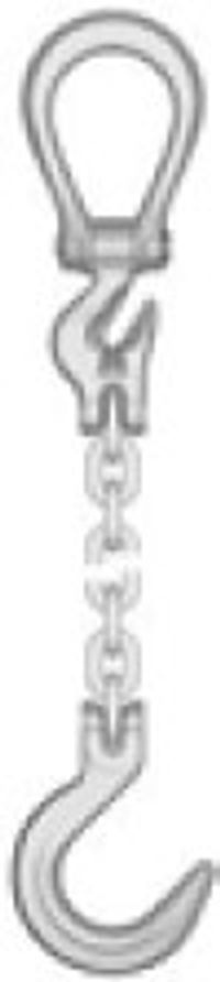 Eslinga de cadena de 1 ramal con Eliminator Crosby modelo ESOF