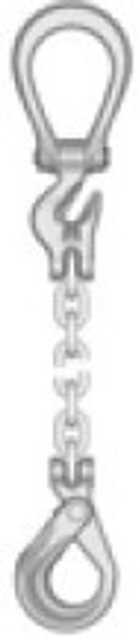 Eslinga de cadena de 1 ramal con Eliminator Crosby modelo ESOL Eslinga de cadena de 1 ramal con Eliminator Crosby modelo ESOL